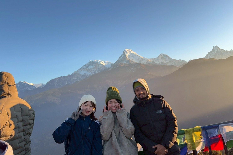 Pokhara: 6-Day Ghorepani, Poon Hill, and Jhinu Trek