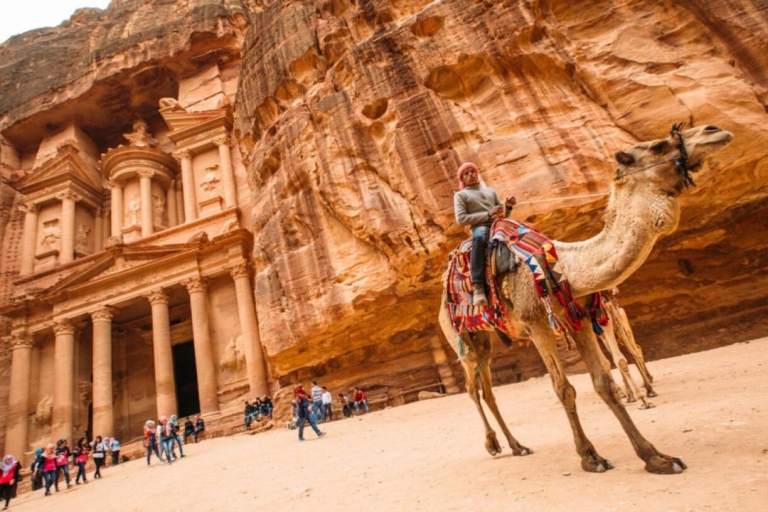 Od Amman: Petra i Wadi Rum Jednodniowa wycieczka z odbiorem hotelu