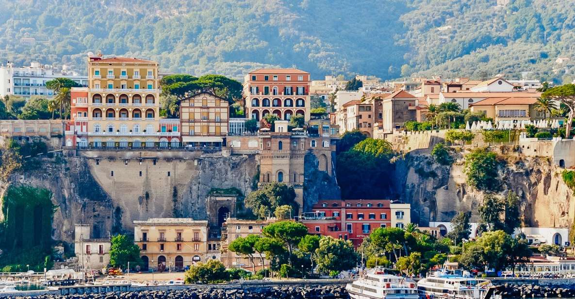 From Sorrento: Amalfi and Positano Full-Day Trip by Boat