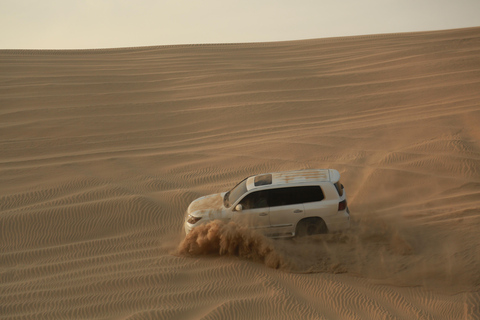 Desert Safari Qatar Camel Sandbording sunrise/sunset tour