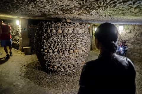 Paris Catacombs ticket with audio guide