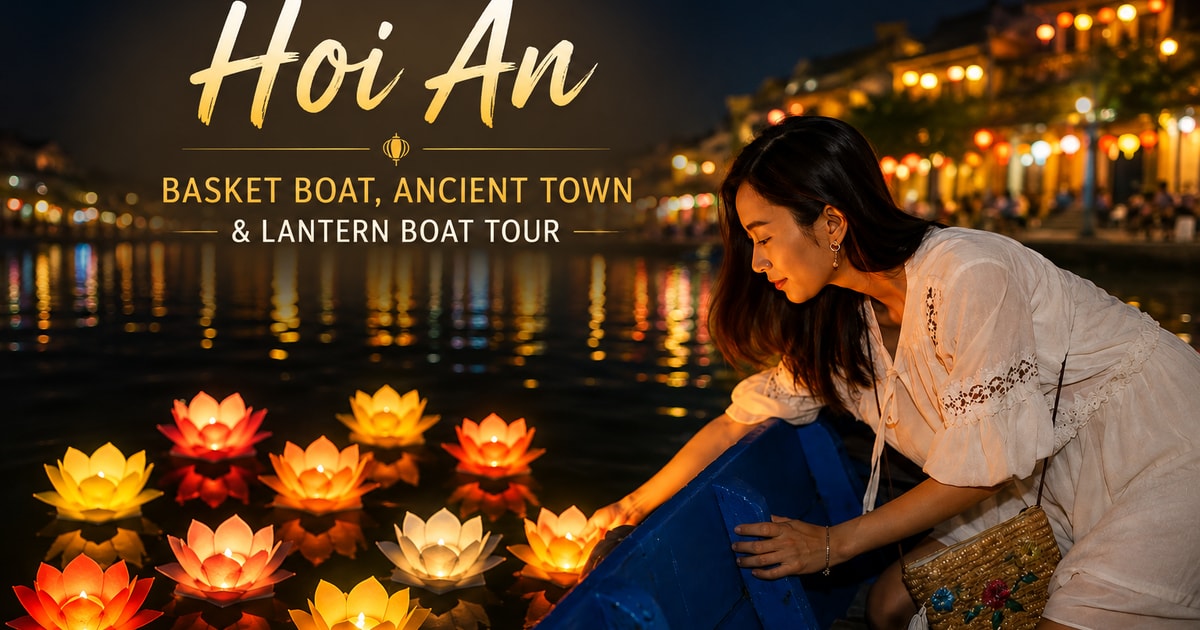 From Da Nang: Hoi An Ancient Town and Coconut Village Tour