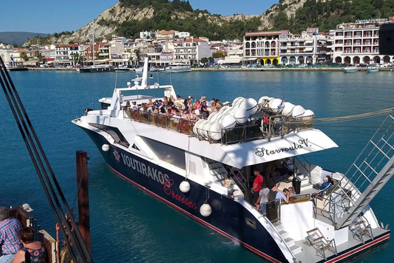 Zakynthos: Full-Day VIP Cruise to Kefalonia & Poros