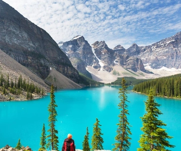 Banff/Canmore Moraine Lake e Lake Louise - Escursione/Canoa/Visita