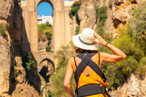 From Malaga: Day Excursion to Ronda and Setenil de las Bodegas by van From Malaga: Day Trip to Ronda and Setenil de las Bodegas by Van