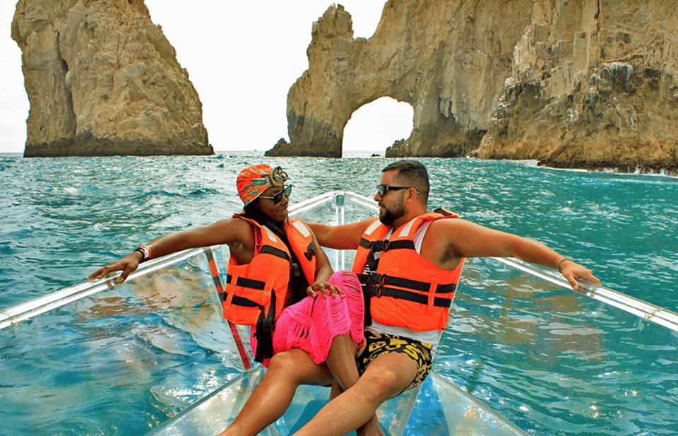 Los Cabos Arch & PelicanRock Cabo San Lucas CrystalBoat Tour