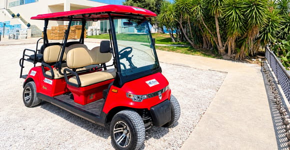 Syracuse: Golf Cart Rental with Audio Guide