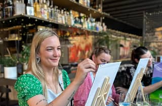 Mailand: Paint 'n Sip Klasse