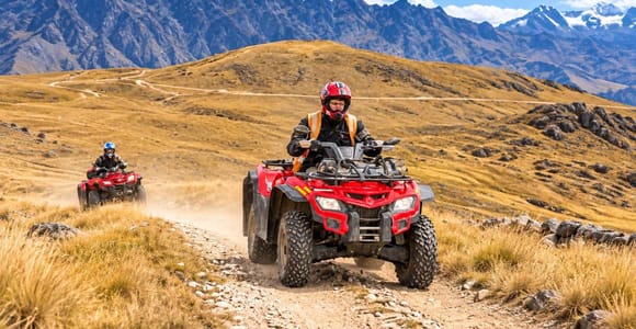 From Cusco: Vinicunca Quad Bike Tour with Double Option