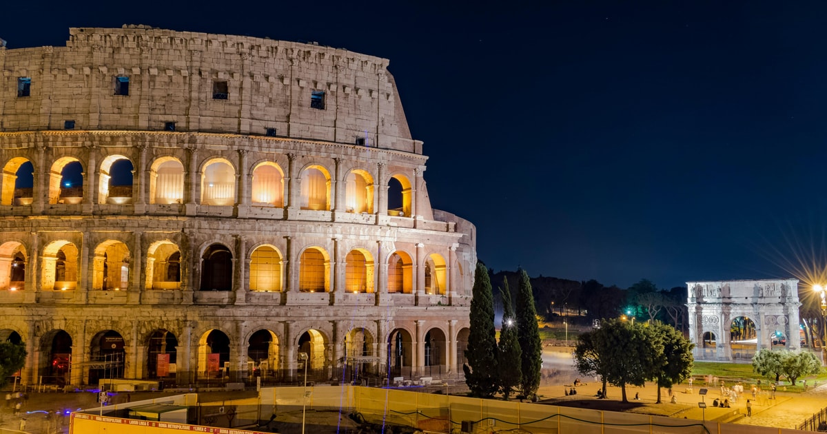 Rome: Colosseum Night Tour with Arena Floor Access | GetYourGuide