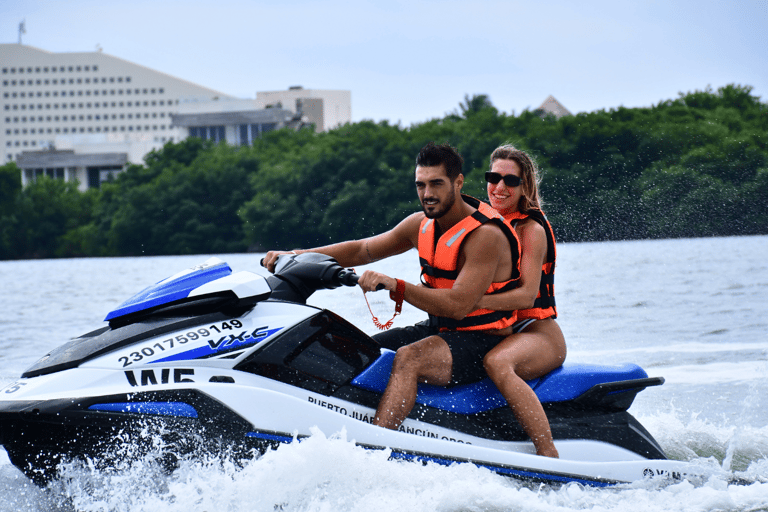 Cancun: Jet Ski Adventure at Nichupté Lagoon 60-Minute Jet Ski Adventure (Single Rider)