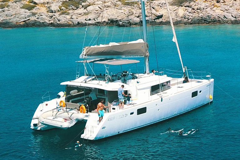 Van Kissamos: Balos en Gramvousa Luxe Catamaran Cruise