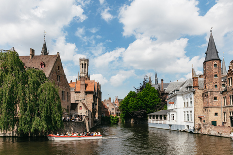 From Brussels: Ghent and Bruges Day-Tour Group Tour in Spanish/English/French