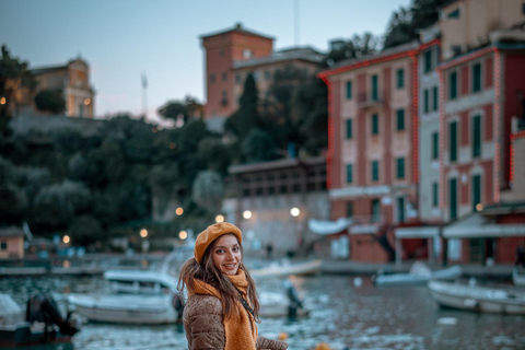 Genoa to Portofino with local driver & Photographer