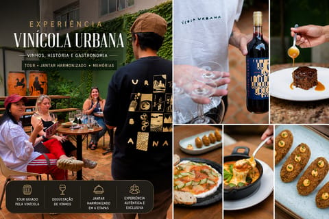 São Paulo: Pairing Dinner with Wine Tasting at Vinícola Urbana