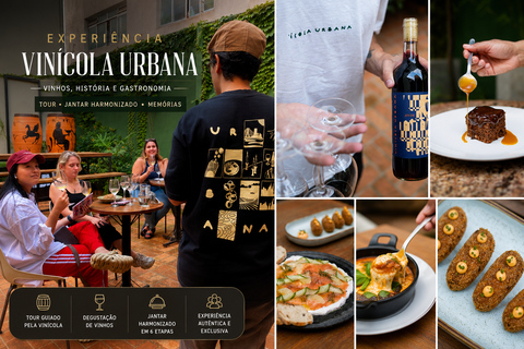 São Paulo: Pairing Dinner with Wine Tasting at Vinícola Urbana