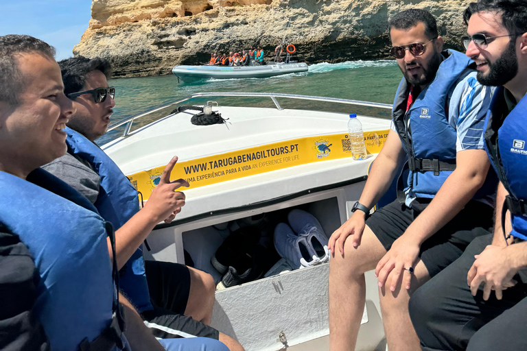 Da Lisbona: Escursione di un giorno in Algarve con crociera nelle grotte di Benagil