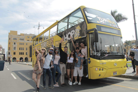 TURIBUS PANORAMISK BUSSTUR - STADSVANDRING (Avgång från Larcomar)