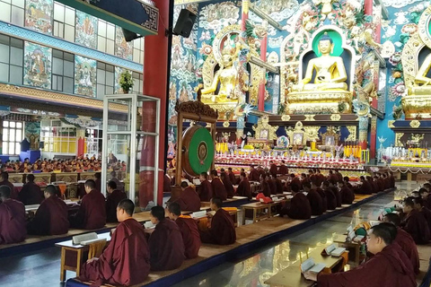 Wycieczka z Bangalore do buddyjskiego klasztoru i wodospadów Shivanasamudram