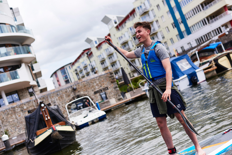 Bristol: Paddleboarden langs de haven