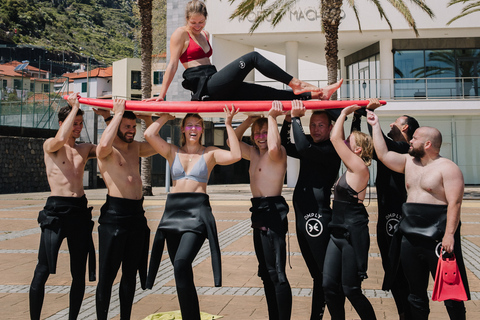 Surf lesson in Madeira