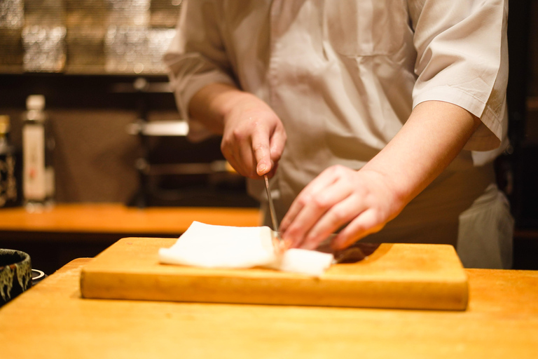 Hochwertiges Sushi &amp; Tempura-Essen in Ginza