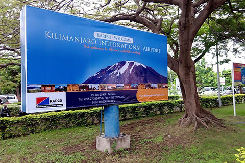 Moshi: Traslado al aeropuerto internacional de Kilimanjaro