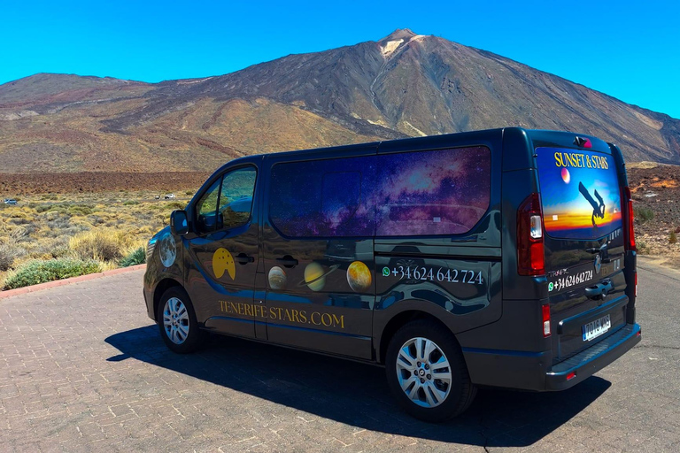 Tenerife: Teide Sunset & Stargazing Small-Group Minivan Tour Teide Sunset & Stars Self Drive Option (Own Car)