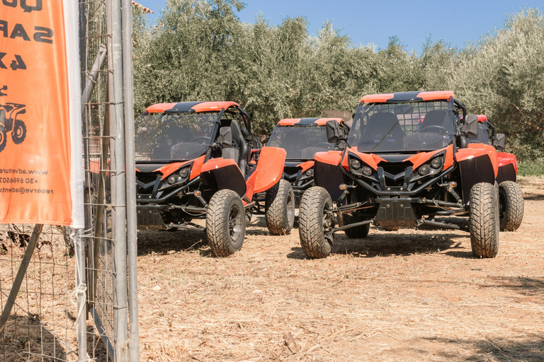 Adventure: Guided buggy safari with hotel transfer - Chania Shared Buggy UTV (Driver + Passenger)