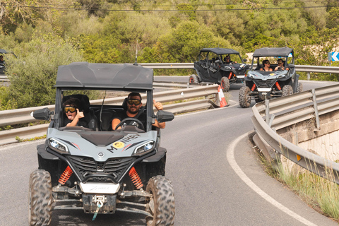Mallorca: Mountain Buggy Adventure with Secret Coves Tour 2 Seat Buggy Coastal Route without Off-Roading
