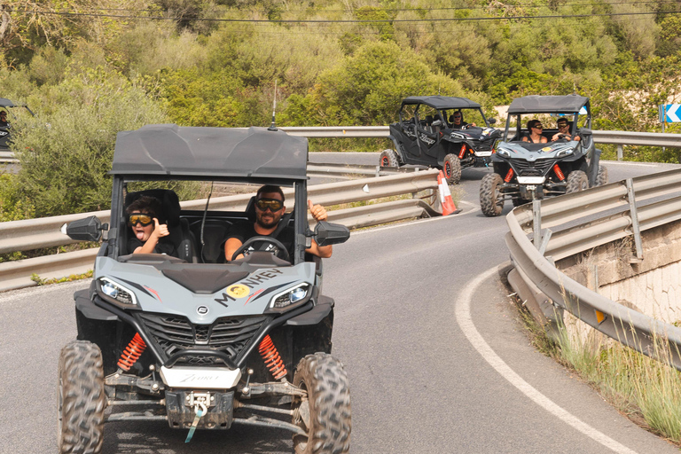 Mallorca: Mountain Buggy Adventure with Secret Coves Tour 2 Seat Buggy Coastal Route without Off-Roading