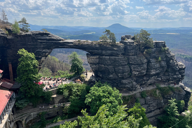 From Dresden: Highlights Day Tour Bohemian Saxon Switzerland Summer