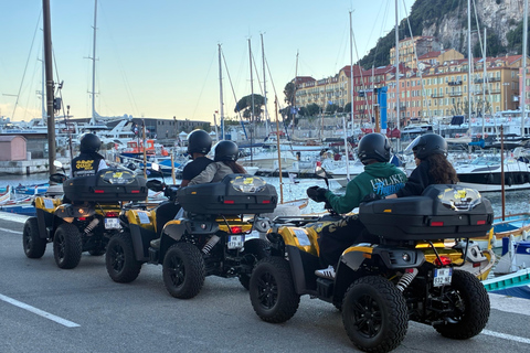 Nice by Quad: Electric quad bike adventure with exclusive views Nice: Quiet Electric Quad Bike with Exclusive Views