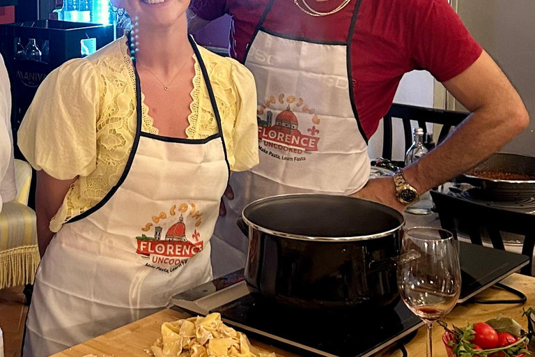 Gluten Free Pasta Class in Florence with limitless Wine