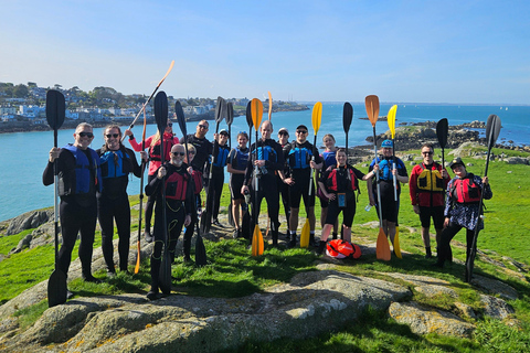 Kayak de mer de la plage de Killiney à l&#039;île de Dalkey