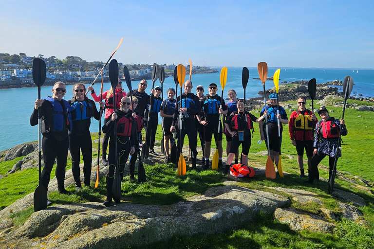 Kayak de mer de la plage de Killiney à l&#039;île de Dalkey