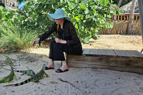 São Martinho: Visita guiada à ilha de Pinel com passeio de ferry