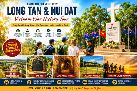 Long Tan, Nui Dat & Long Phuoc Tunnels Day Tour From Ho Chi Minh City: Long Tan & Nui Dat Battlefield