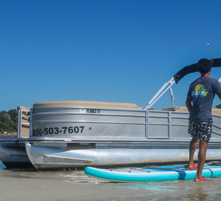 Stand up paddleboarding in Destin, Florida