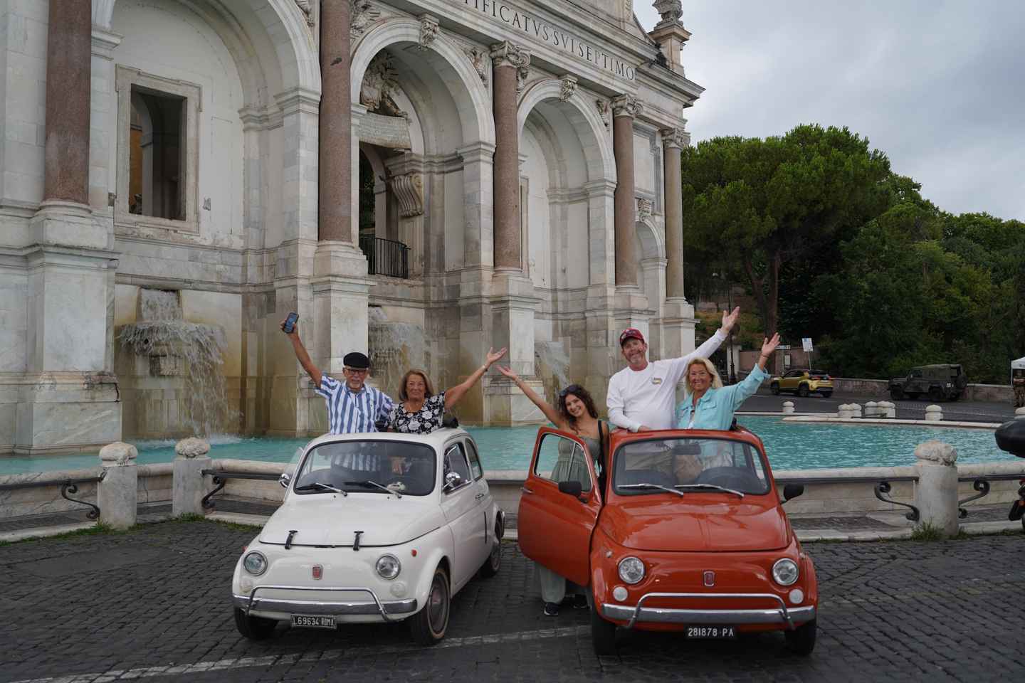 Roma: Photography service and Fiat500 & Aperol Spritz