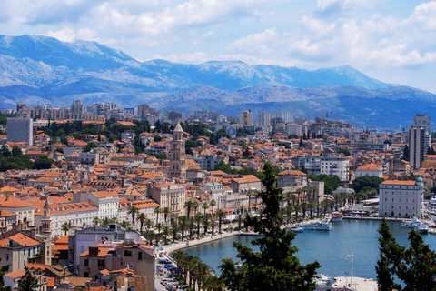 Au départ de Makarska : visite guidée de Split et temps libre