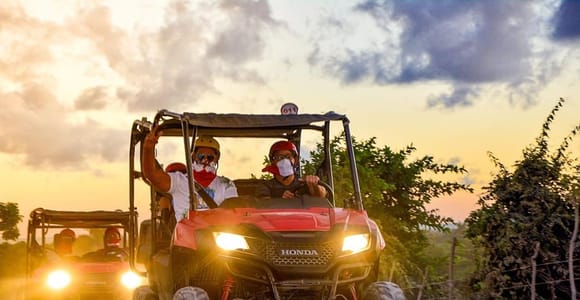 Punta Cana: Buggy Tour with Cenote Swim and Dinner
