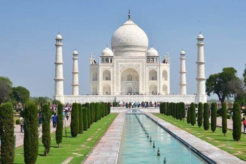 Von Jaipur aus: Tagestour zum Taj Mahal in Agra am selben TagJaipur - Agra Privater One-Way-Transfer