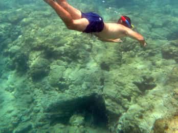 Polis: Bootstour durch die Blaue Lagune mit dem Bus ab Paphos