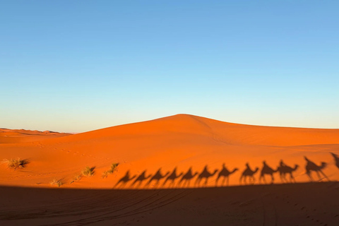From Marrakech: 3-Day Merzouga Tour with Camel Trek & Luxury Camp Shared Standard Sahara Tour – Popular Choice