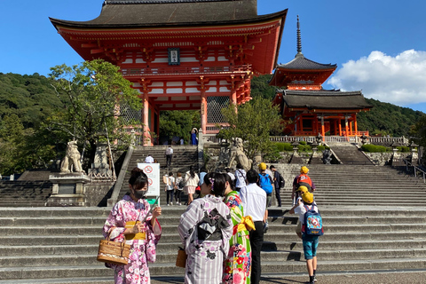 Kioto: Kiyomizu-dera y Fushimi Inari: tour de medio día