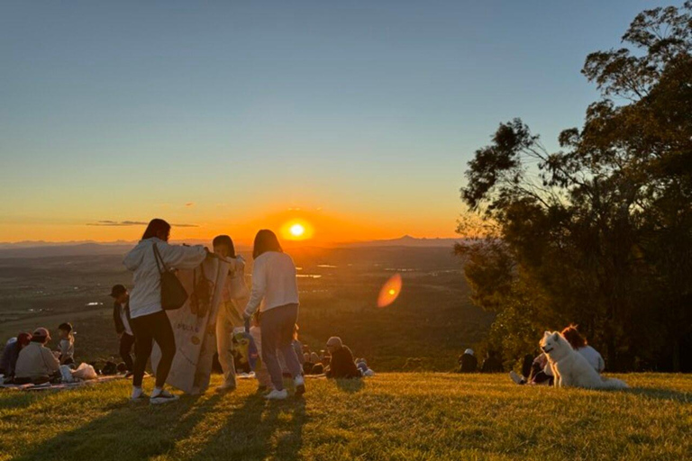 Från Brisbane: Tamborine, Dessert Sunset och Star-Gazing Tour