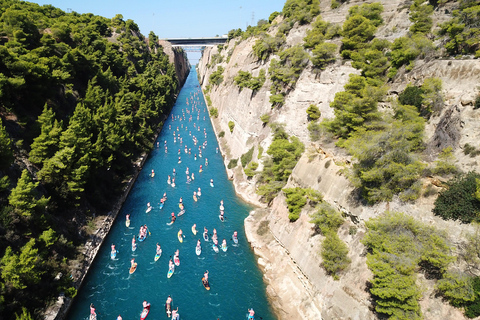 De Atenas: Viagem de 1 dia à Corinto Antiga com canal e guia de RV