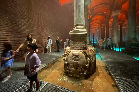 Istanbul: Hagia Sophia &amp; Basilica Cistern Tour with Tickets