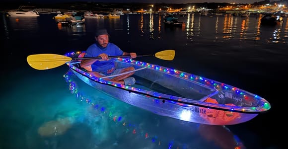 Malta: Illuminated Night Kayak Tour - Glow in the Dark